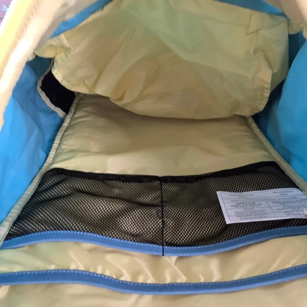 OGIO C4 Compete Series Gear Vault Backpack Teal Blue Yellow Sport Utility Bag